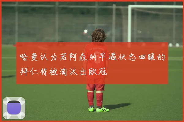 哈曼认为若阿森纳早遇状态回暖的拜仁将被淘汰出欧冠